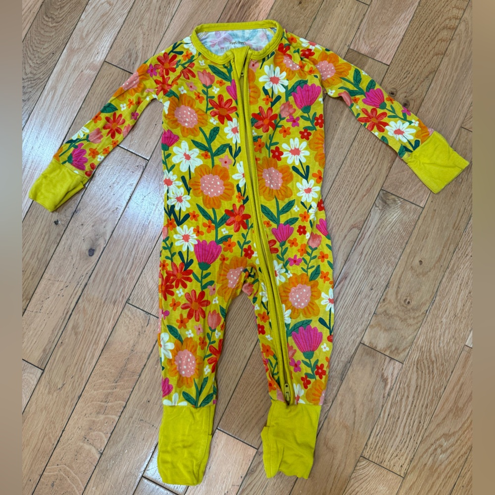 Little Sleepies 3-6 months Sunny Garden